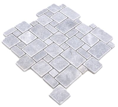 Parement en pierre naturelle marbre brut gris noir