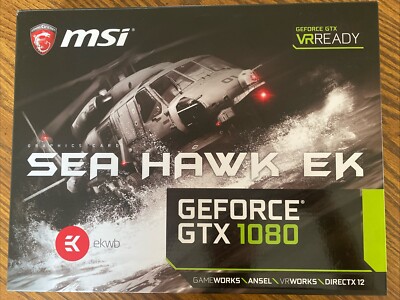 MSI GeForce Gtx 1080 8 GB Sea Hawk Ek