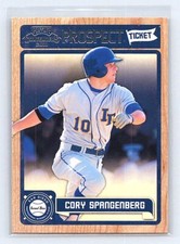 2011 Playoff Contenders Cory Spangenberg #RT18   San Diego Padres