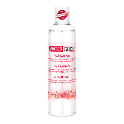 EIS Gleitgel Waterglide (300 ml) - sanfter Wärme-Effekt, regt Durchblutung an