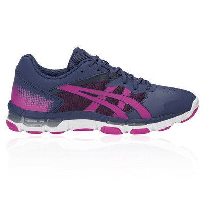asics netburner gel academy 8 netball trainers