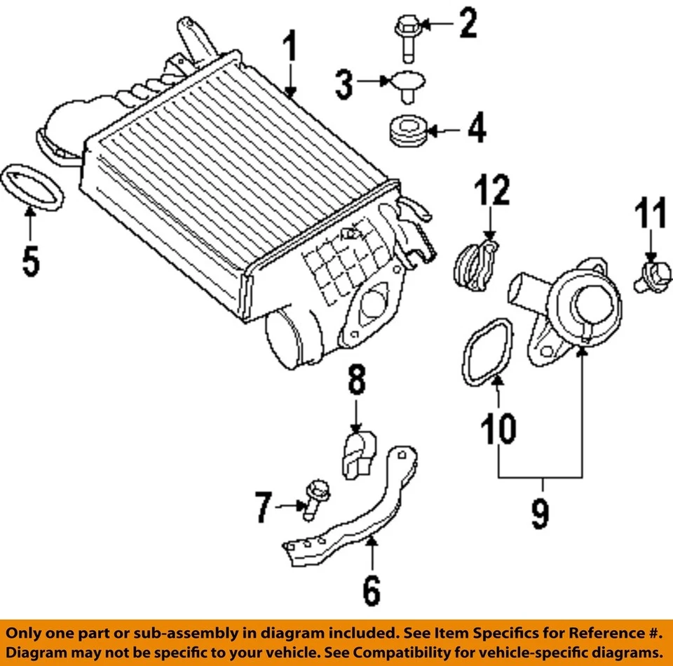 Medidor de flujo de aire de inyección de combustible usado se adapta a: 2005 Subaru Baja Turbo Grado A Foto 3 de 4