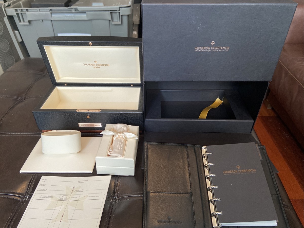 NEW Vacheron Constantin Watch Box Case+Warranty Papers+ NEW Vacheron Constantin Watch Box Case+Warranty Papers+