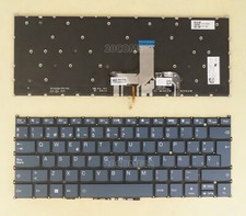 New For Lenovo Yoga Slim 7 ProX 14ARH7 14IAH7 82TK Backlit Keyboard Spanish Blue