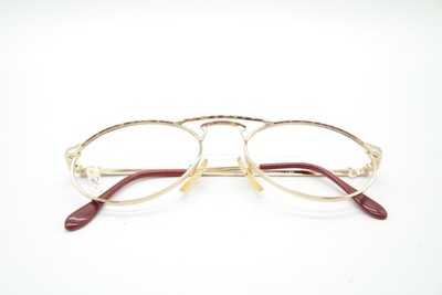 Monture De Lunettes Vintage Gormanns 59929, Ovale, Rouge Et Vert - Neuf Sans étiquette, Acétate, Fabriqué En Allemagne