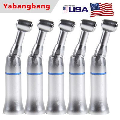 1-5*Dental Low Speed Contra Angle Handpiece Push type Fit NSK Air Motor E-type D