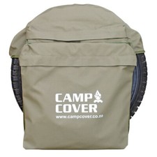 Camp Cover Spare Wheel Rubbish Bag - Khaki Ripstop - Large - CCM014-A