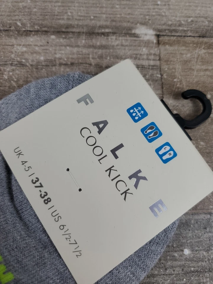 Calcetines Falke Cool Kick No Show Talla 6.5 - 7.5 (37-38) NUEVOS NUEVOS CON ETIQUETAS Foto 3 de 4