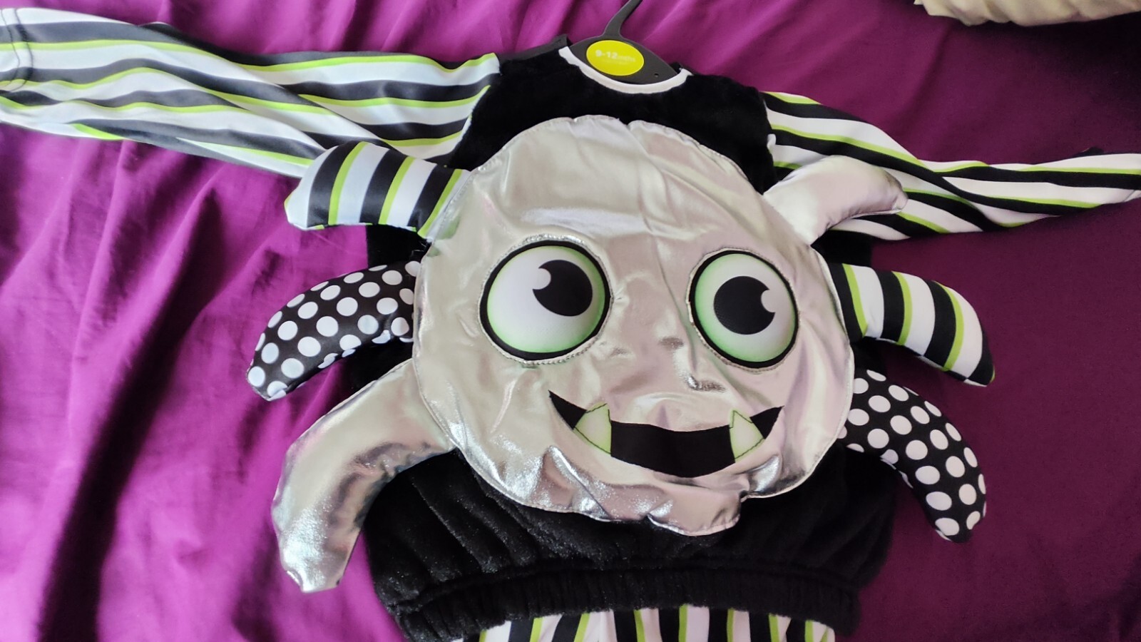 Baby Boys Halloween Fancy Dress Costume Set Spider 9-12 Months 80CM NEW RRP £13 image 4