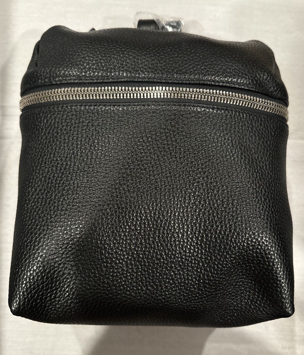 Kara Black Leather Small Backpack NWOT | eBay Kara Black Leather Small Backpack NWOT | eBay