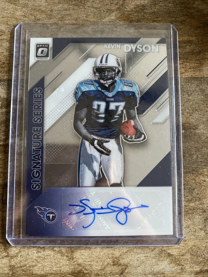 2020 Donruss Optic Signature Series #SS-KD KEVIN DYSON  Auto - Image 2 of 4