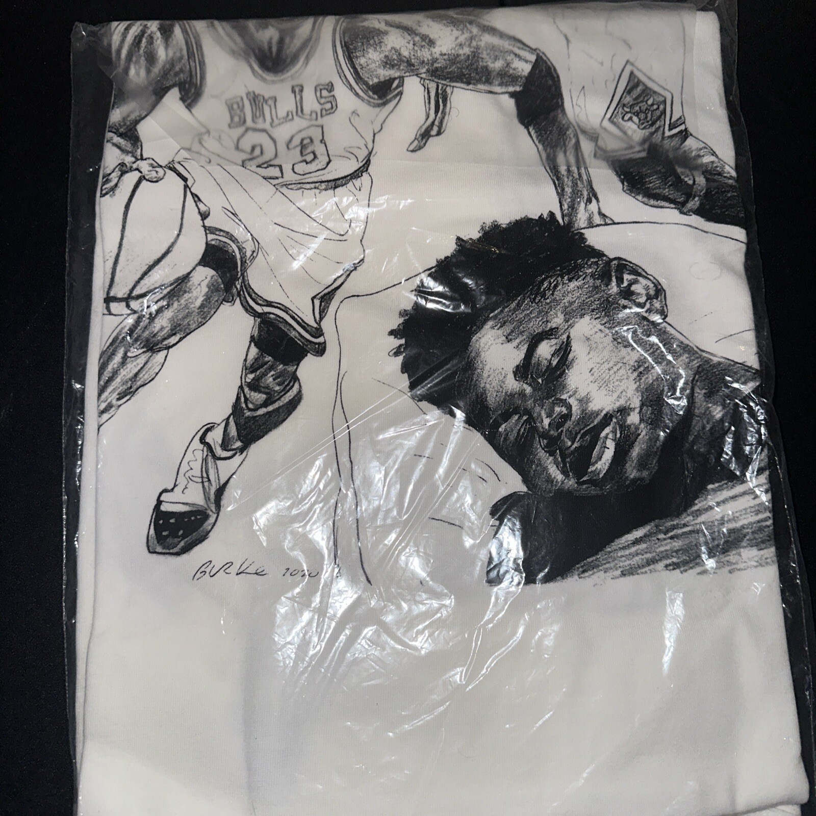 OFF WHITE X NIKE T shirt Nike Jordan X Off bianca Virgil Abloh taglia 2XL pulita