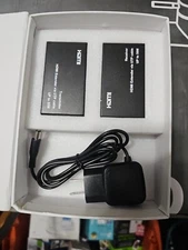 HDMI Extender up to 200ft over Cat5 Cat6 Ethernet Network LAN Cable 60m 1080P