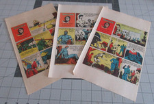 Lot of 3 Tarzan by Edgar Rice Burroughs Sunday comic Strips 1981