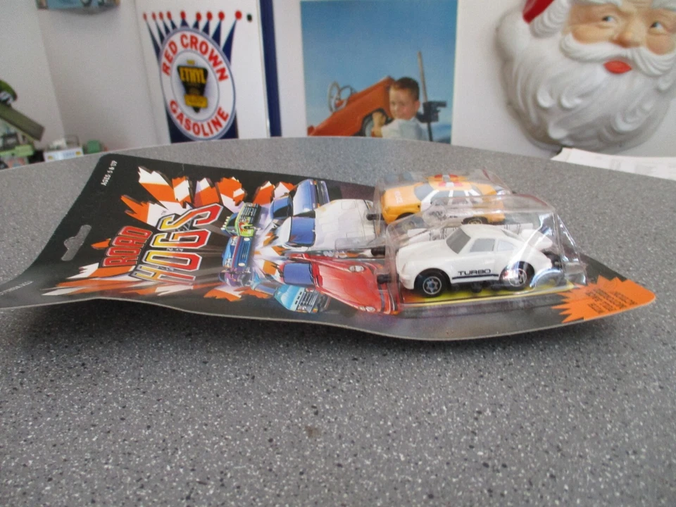 HASBRO ROAD HOGS 930 TURBO PORSHE Y POLICÍA CRUCERO MOTORIZADO NUEVO ES PAQUETE Foto 4 de 4