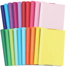 DIY Crafts Gift Wrap Tissue Paper, 20 Colors 100 Sheets, 35x50cm, Multicolor