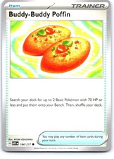 Buddy-Buddy Poffin 184/217 Common Ascended Heroes Pokemon Near Mint