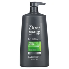 Men+Care, 2 in 1 Shampoo + Conditioner, Fresh & Clean, 25.4 fl oz (750 ml)