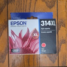 Epson 314XL Red ink cartridge high yield XP-15000 Exp 2021 Sealed New