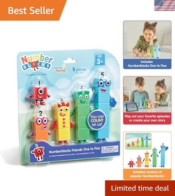 Numberblocks Friends One to Five, Action Figure Set, Toy Figures & Playsets, ...