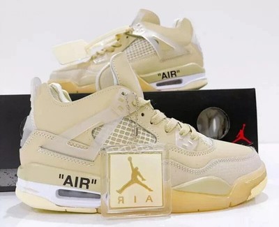 NEW (Men's) Jordan 4 4th Generation Retro SP Off-white - Size US 7-12
