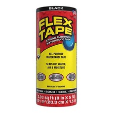 Flex Seal Family of Products Tape 8" W X 5 ' L Black Waterproof Repair Tape