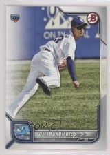 2022 Bowman NPB Nippon Professional Baseball Yuma Fukumoto #55 1u4