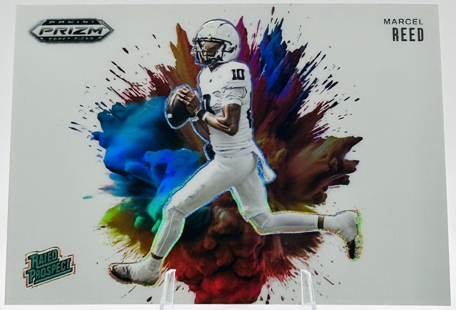 2025 Panini Prizm Draft Picks Color Blast White Marcel Reed Case Hit Aggies