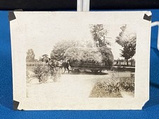 Team of Working Horses Pulling Hay Trailer on Farm VTG 1920's Photo Lt#54