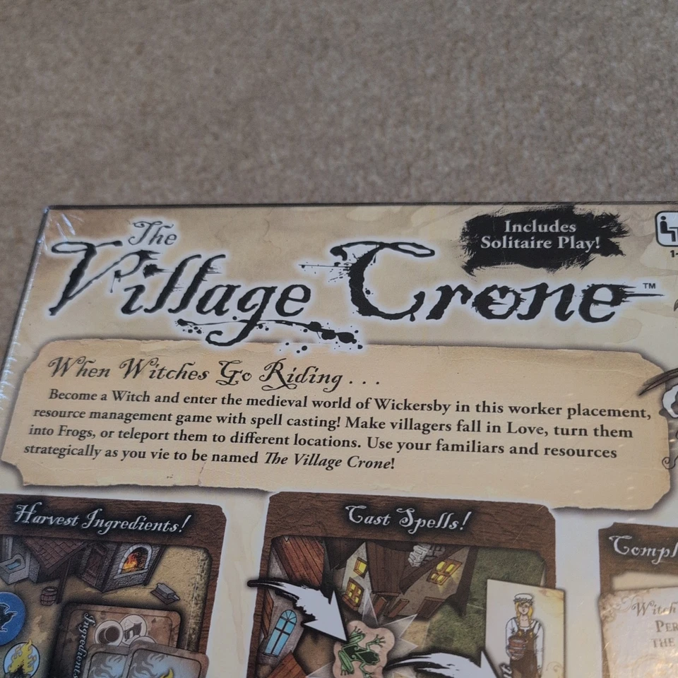 The Village Crone Anne-Marie De Witt Fireside Games Brand Née - Image 3 of 4
