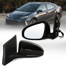 Left Driver side Mirror Fits 2014-2018 Toyota Corolla Sedan/Hatchback with Power