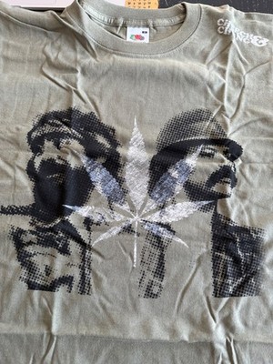 CHEECH & CHONG T-SHIRT ''LEAF'' SIZE ''S'' NEW OFFICIAL MERCH ORIGINAL PACKAGE 