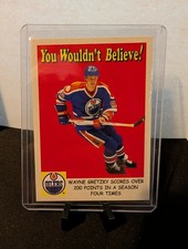 Wayne Gretzky “You Won’t Believe It!” Insert Card – NHL Legend