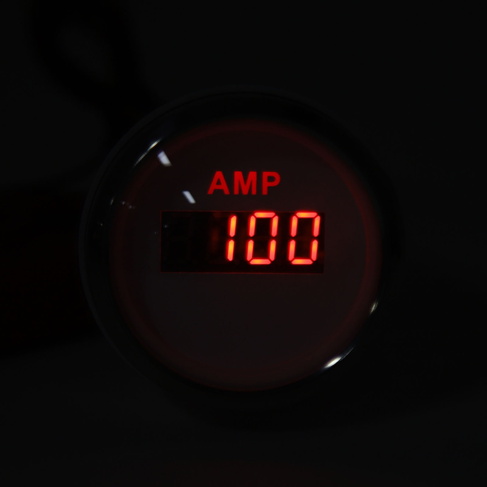 52MM Digital Ammeter DC9 To 32V 100A Sensitive Sensor Accurate Current AMP Gauge