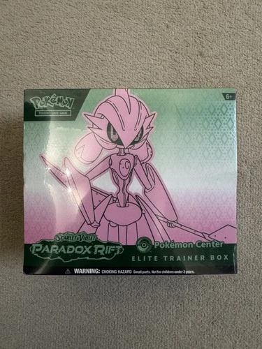 Paradox Rift Pokemon Center Elite Trainer Box - Iron Valliant - New & Sealed