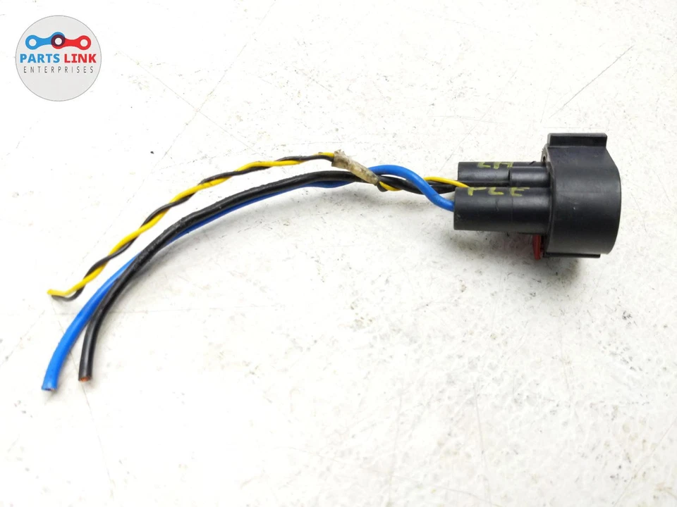 2010-14 LAMBORGHINI GALLARDO FRONT LEFT COOLING FAN PLUG HARNESS PIGTAIL LP550 - Image 3 of 4