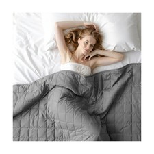Weighted Blanket for Adults - 25lbs 78"x85" Cooling Heavy Blank... USA FAST SHIP