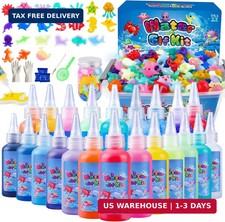 Aibxiu Magic Water Elf Toy Kit, Crafts for Kids Ages 4-8-12, Aqua Fairy Water Ge