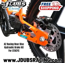 AZ Racing Shimano Hydraulic Rear Brake Kit For STACYC 12/16e drive