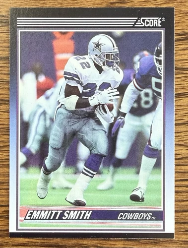 1990 SCORE SUPPLEMENTAL #101T EMMITT SMITH DALLAS COWBOYS RC ROOKIE CARD NM+