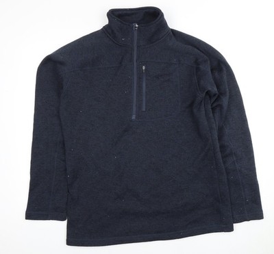 Sweatshirt Herren UK M Regular Peter Storm Blau 1/2 Zip