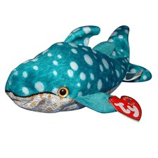 Ty Beanie Baby Poseidon - MWMT Whale Shark 2000
