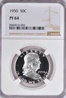 1950 Franklin Half Dollar Proof NGC PF 64 PR Gem Silver Coin 50C