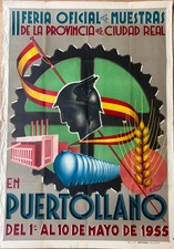 Ciudad D Foire Du Puertollano Affiches Vintage 70x100 Offer