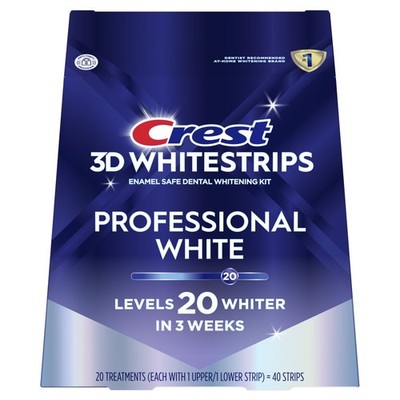 Crest 3D Whitestrips Professional Effects Kit 40 STRIPS EXP 2027+