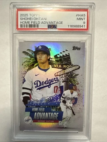 2025 Topps - Shohei Ohtani - Home Field Advantage - PSA 9