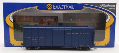 ExactRail EPS-90056-1 HO Scale Baltimore & Ohio M-53 Wagon Top Box Car #1879 LN