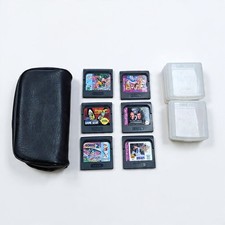 Sega Game Gear Lot of 6 Land of Illusion Spider-Man Sonic 2 Aladdin + 2 More