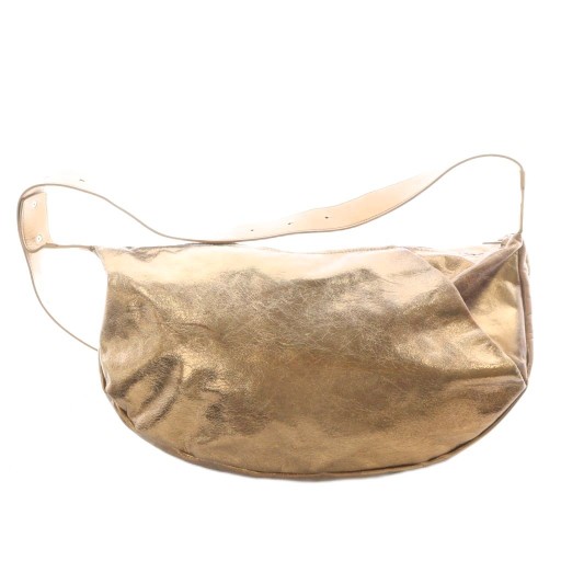 Ameri VINTAGE Cracked Leather Body Bag Shoulder B… - image 1