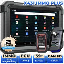 2025 LAUNCH X431 IMMO PLUS PAD VII Key Programming Car Diagnostic Tool ECU Clone
